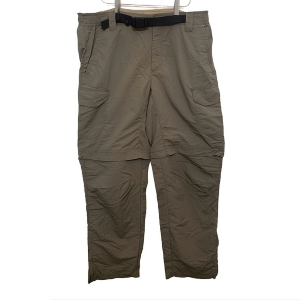 EDDIE BAUER Cargo Hiking Pant Tan Convertible Lx34